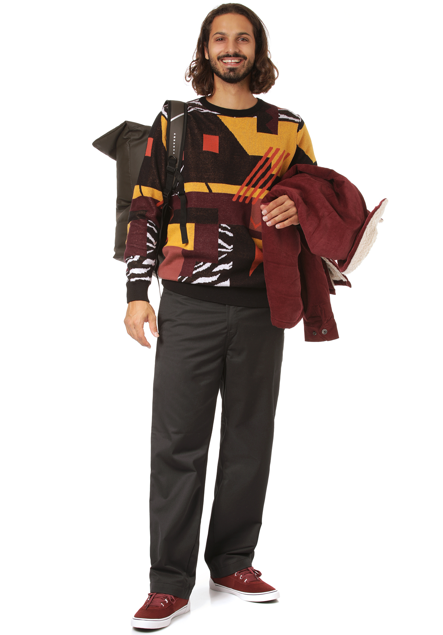 DlWWq Odzież Iriedaily Sweter w kolorze Mieszane Kolorym 