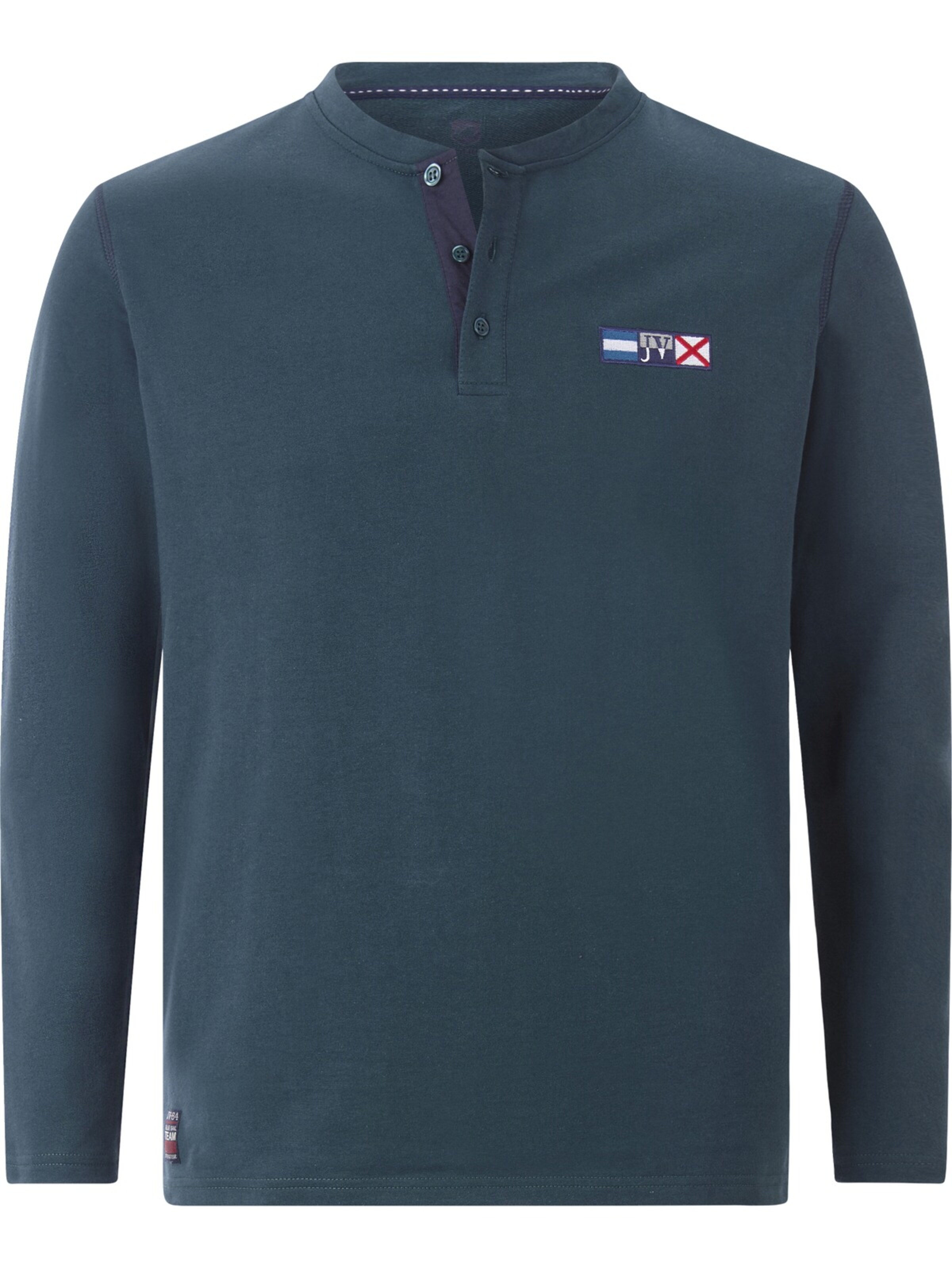 Jan Vanderstorm Sweatshirt 'Jornsen' in Blau: Vorderseite