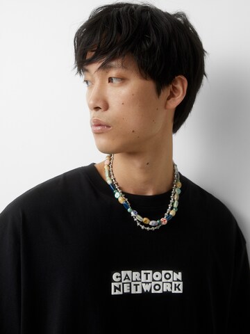 Pull&Bear T-Shirt in Schwarz