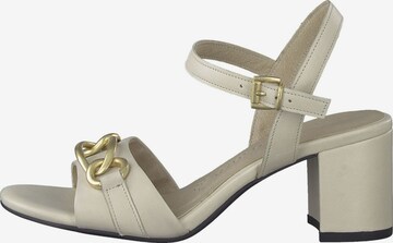 MARCO TOZZI Sandalen met riem in Beige