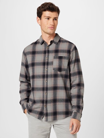Cotton On Regular fit Button Up Shirt 'CAMDEN' in Grey: front