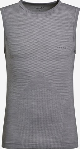 FALKE Base Layer in Grau: Vorderseite