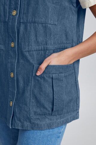 Gilet di PULZ Jeans in blu