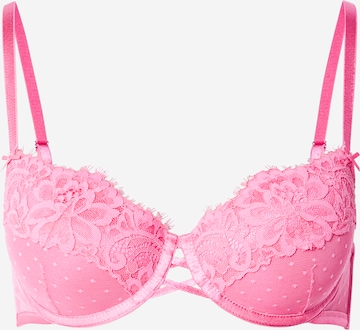 rožinė Hunkemöller Plati Liemenėlė 'Harmony': priekis