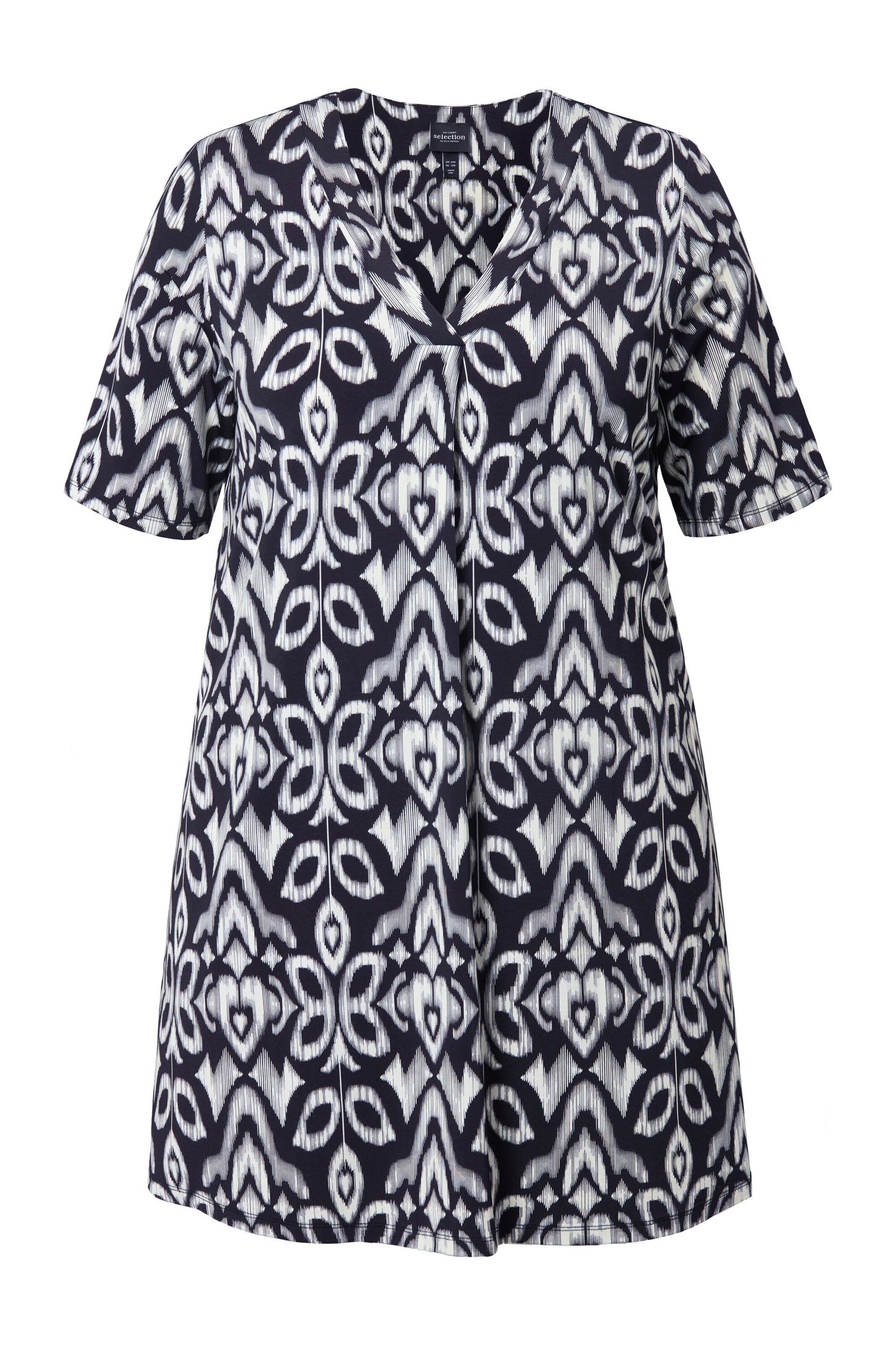 Ulla Popken Shirt in Black: front