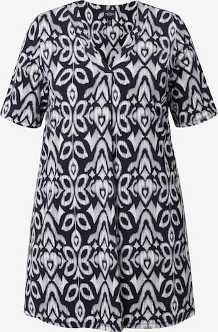 T-shirt Ulla Popken en noir : devant