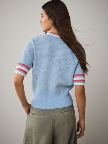 Next Pulover | modra barva