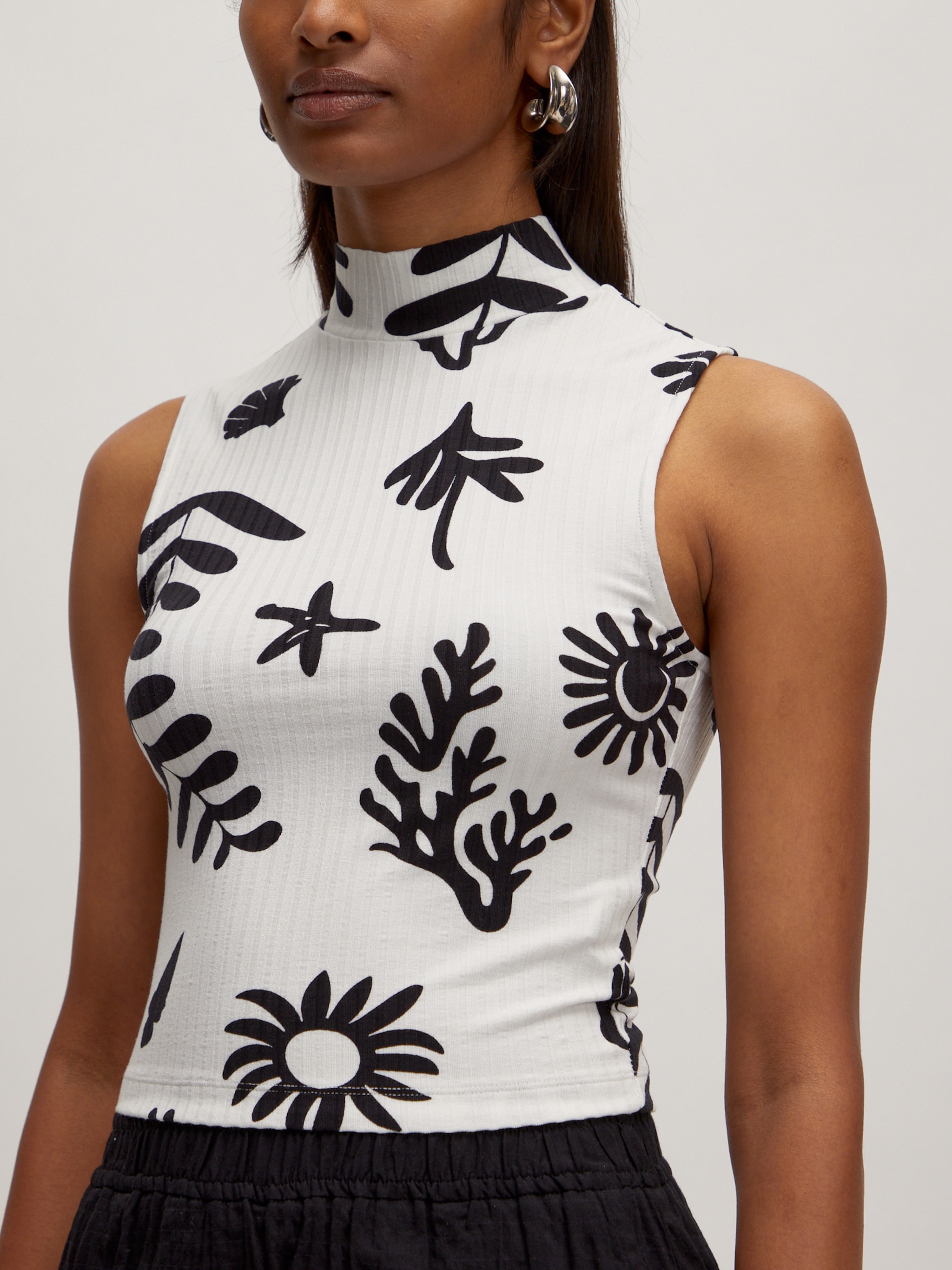 EDITED Producten Top 'Kaori ' Zwart
