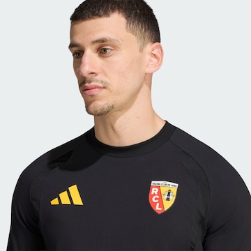 T-Shirt fonctionnel 'RC Lens Tiro' ADIDAS PERFORMANCE en noir