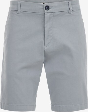 WE Fashion Chino Pants in Blue: front