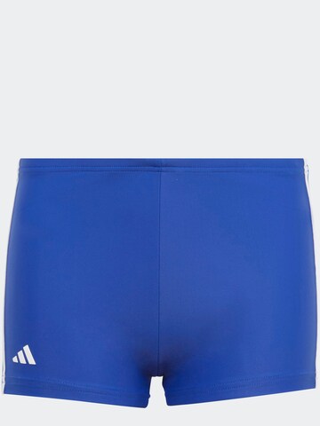 ADIDAS PERFORMANCE Athletic Swimwear 'Classic 3-Stripes' in Blue: front