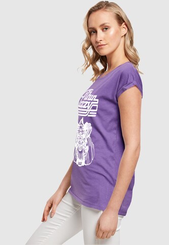 T-shirt 'Thin Lizzy - Rocker Solid' Merchcode en violet