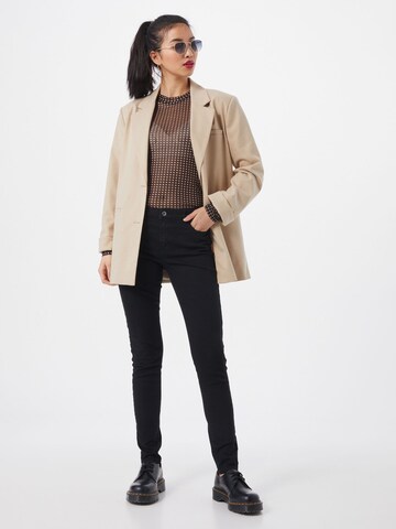 ESPRIT Skinny Džíny – černá