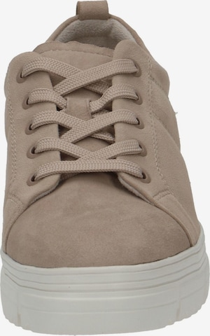 CAPRICE Lace-Up Shoes in Beige