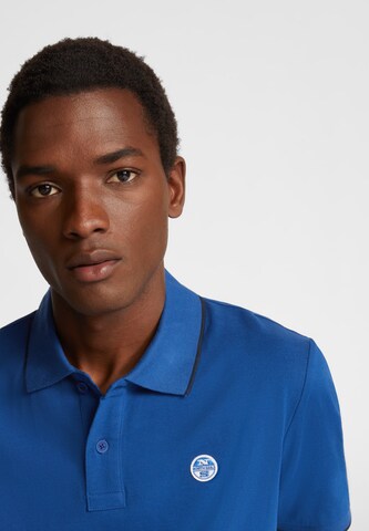 North Sails Poloshirt in Blau