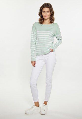 usha BLUE LABEL Pulover | zelena barva