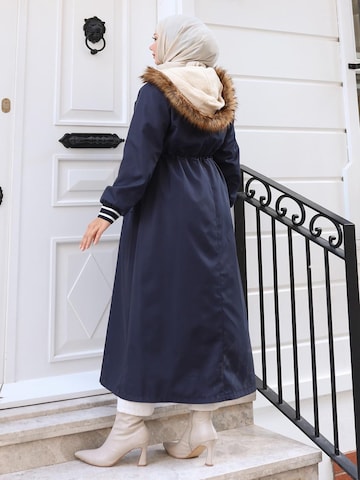 MODAMIHRAM Winterjas in Blauw
