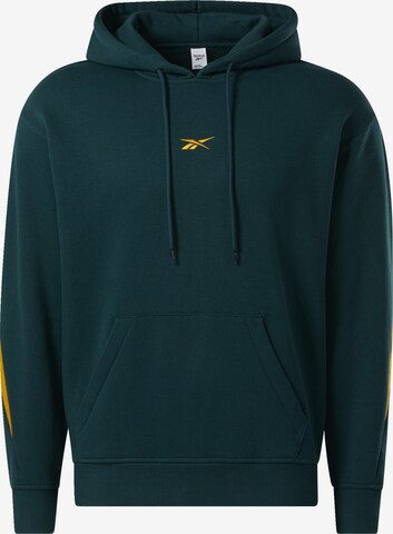 Reebok Sweatshirt in Green: front