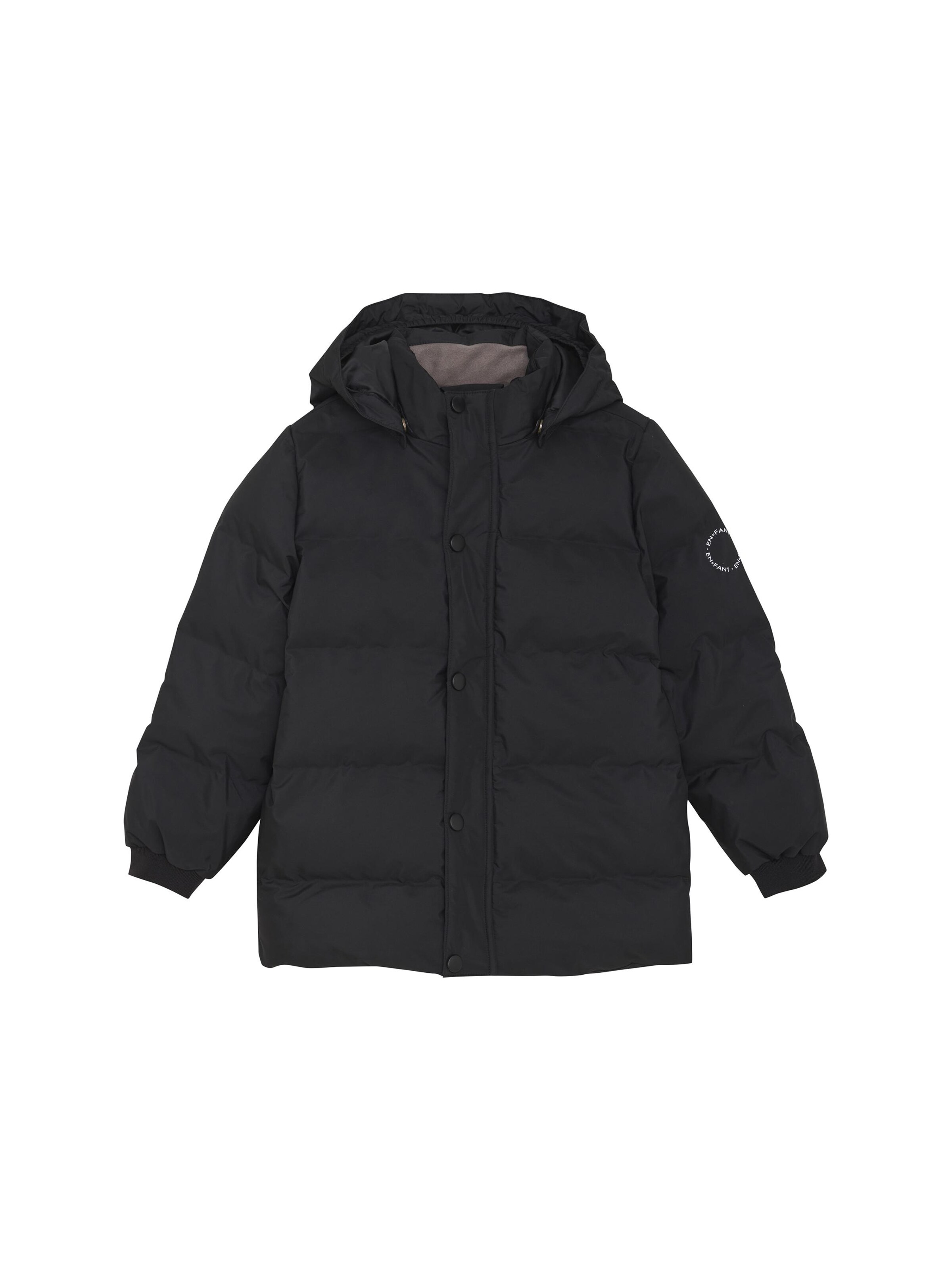 EN FANT Winter jacket in Black: front