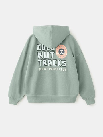 MANGO KIDS Sweat jacket in Green