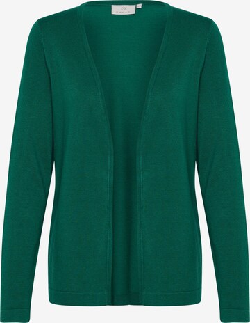 Kaffe Knit Cardigan 'Fenia Astrid' in Green: front