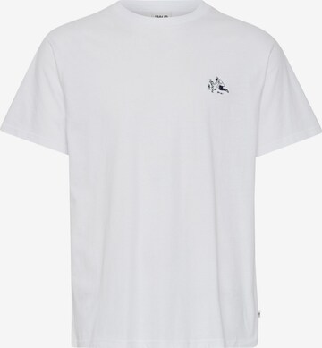 !Solid T-Shirt ' Ilias ' in Weiß: predná strana