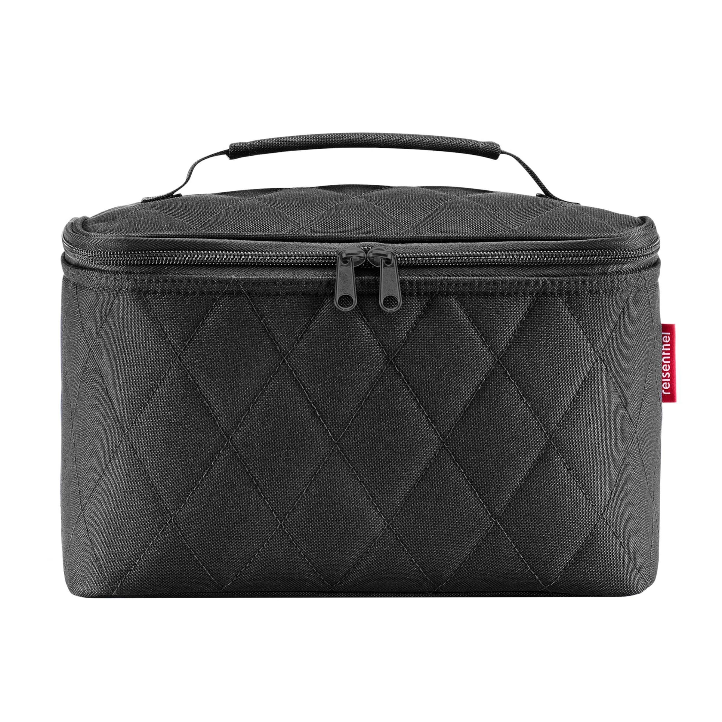REISENTHEL Toiletry Bag in Black: front