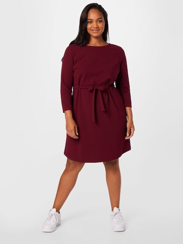 ABOUT YOU Curvy Jurk 'Zora' in Rood: voorkant