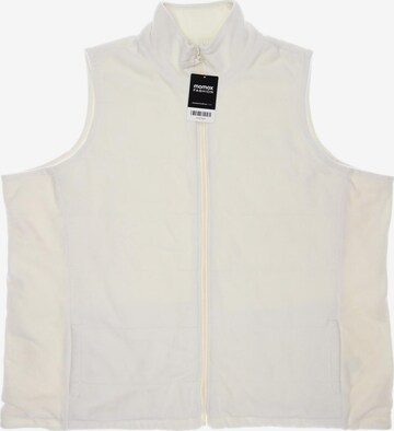 Lands‘ End Vest in XXXL in White: front