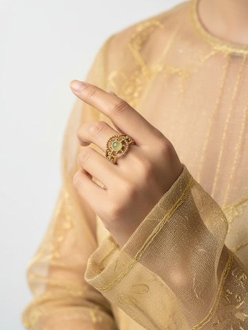 Nemomatheo Ring 'Aurora Notte' in Gold
