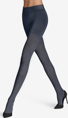 FALKE Tights 'Fable Estate' in Blue: front