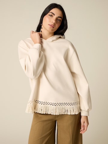 oltre - Jersey en beige: frente