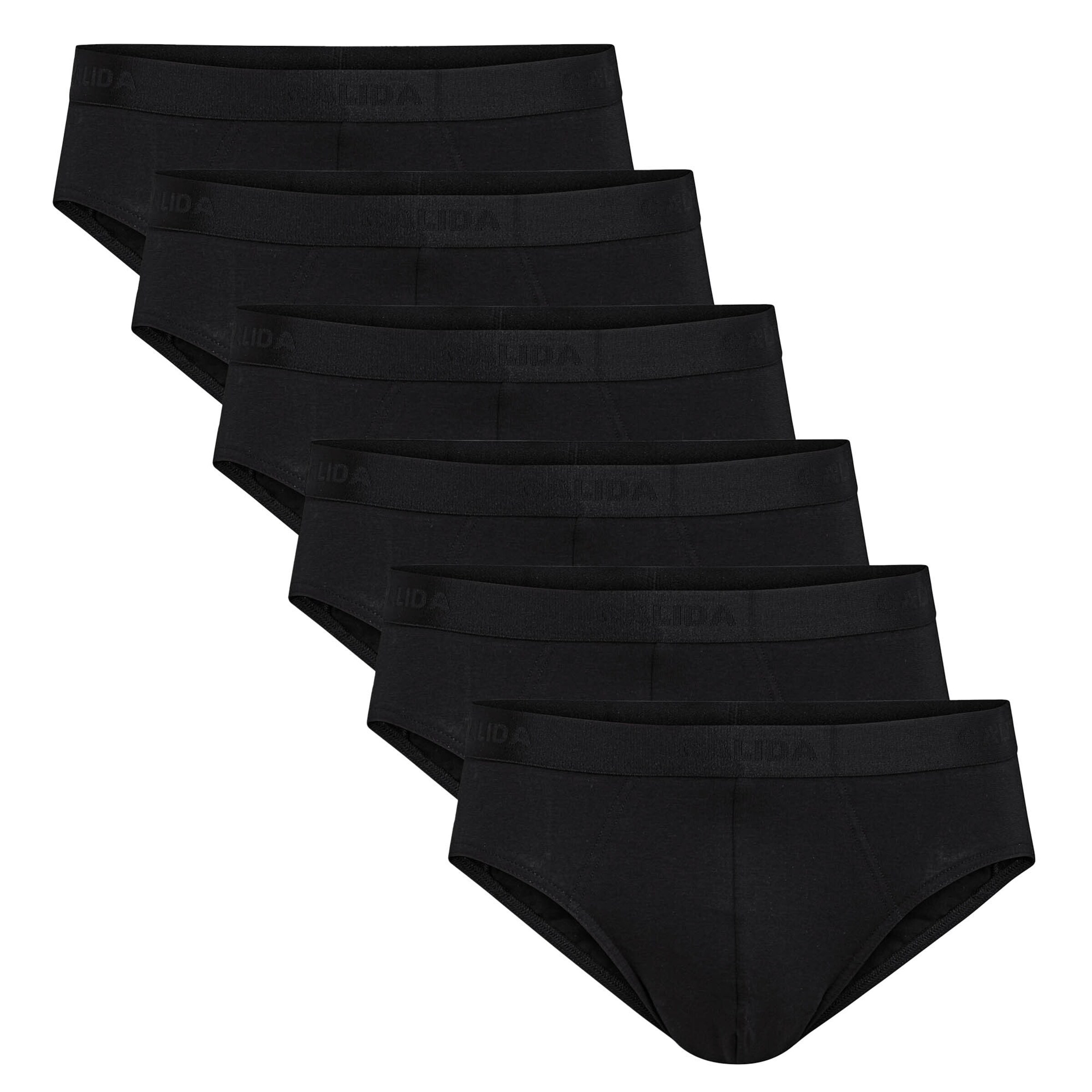 CALIDA Slipy – černá: přední strana