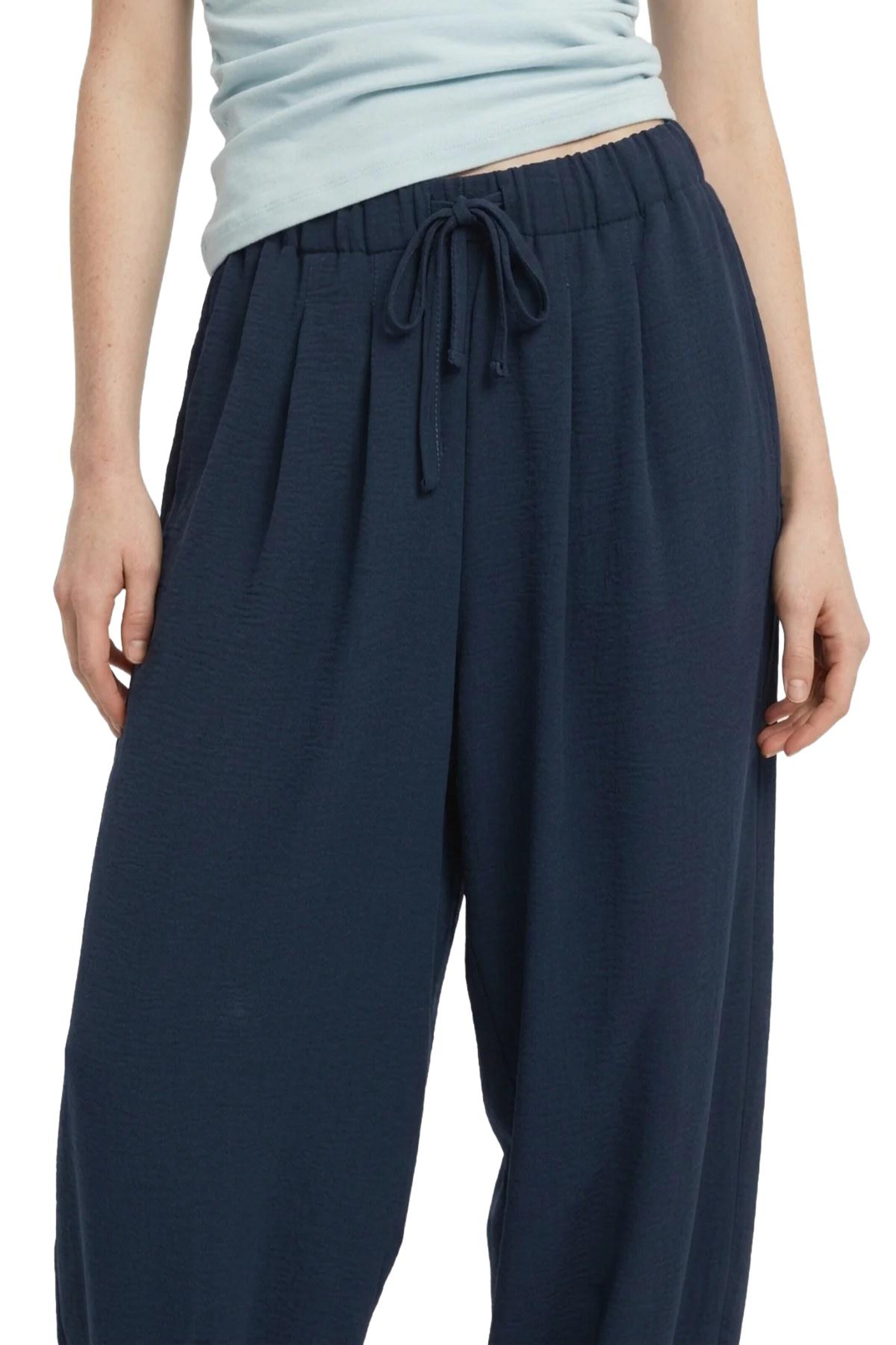 No Matter What Loosefit Harembroek in Blauw