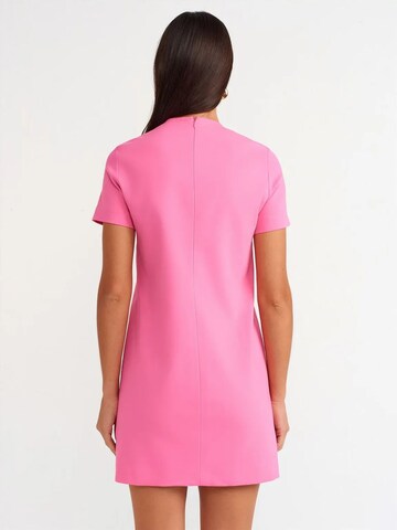 Dilvin - Vestido em rosa