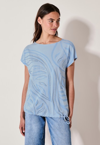 CECIL T-Shirt in Blau: Vorderseite