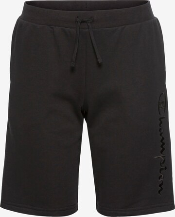 Champion Authentic Athletic Apparel Regular Workout Pants in Black: front