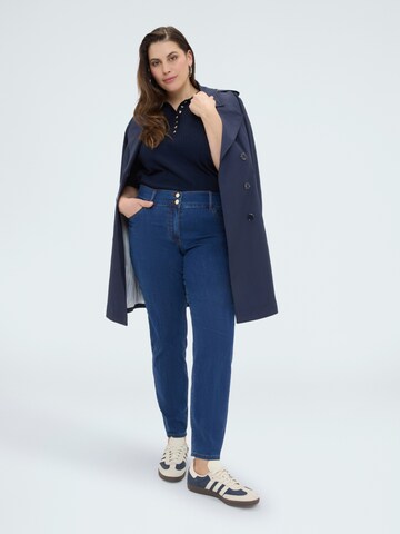 Skinny Jean Fiorella Rubino en bleu : devant