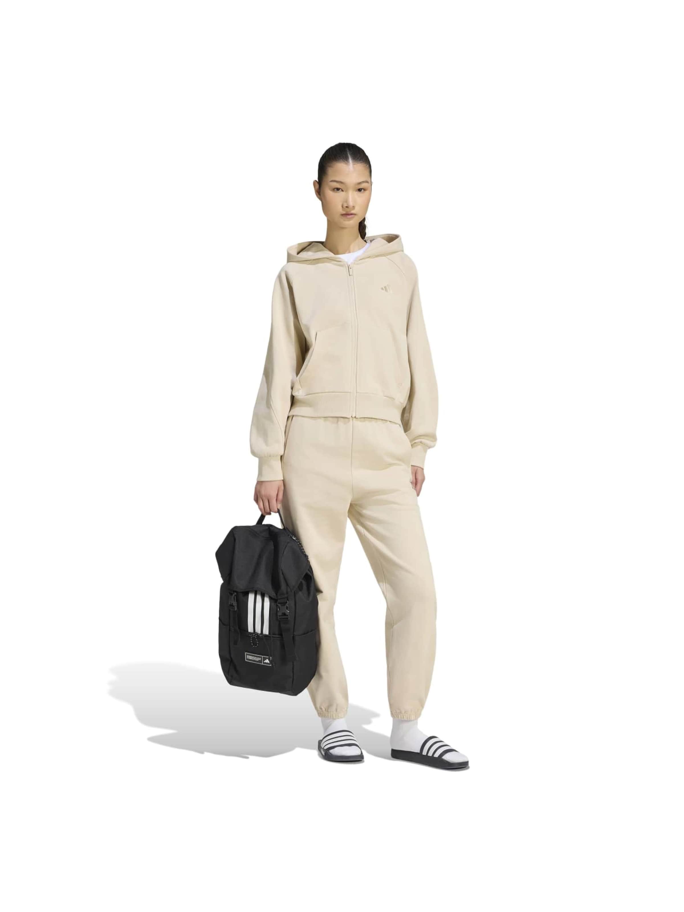 ADIDAS SPORTSWEAR Αθλητική μπλούζα φούτερ σε μπεζ