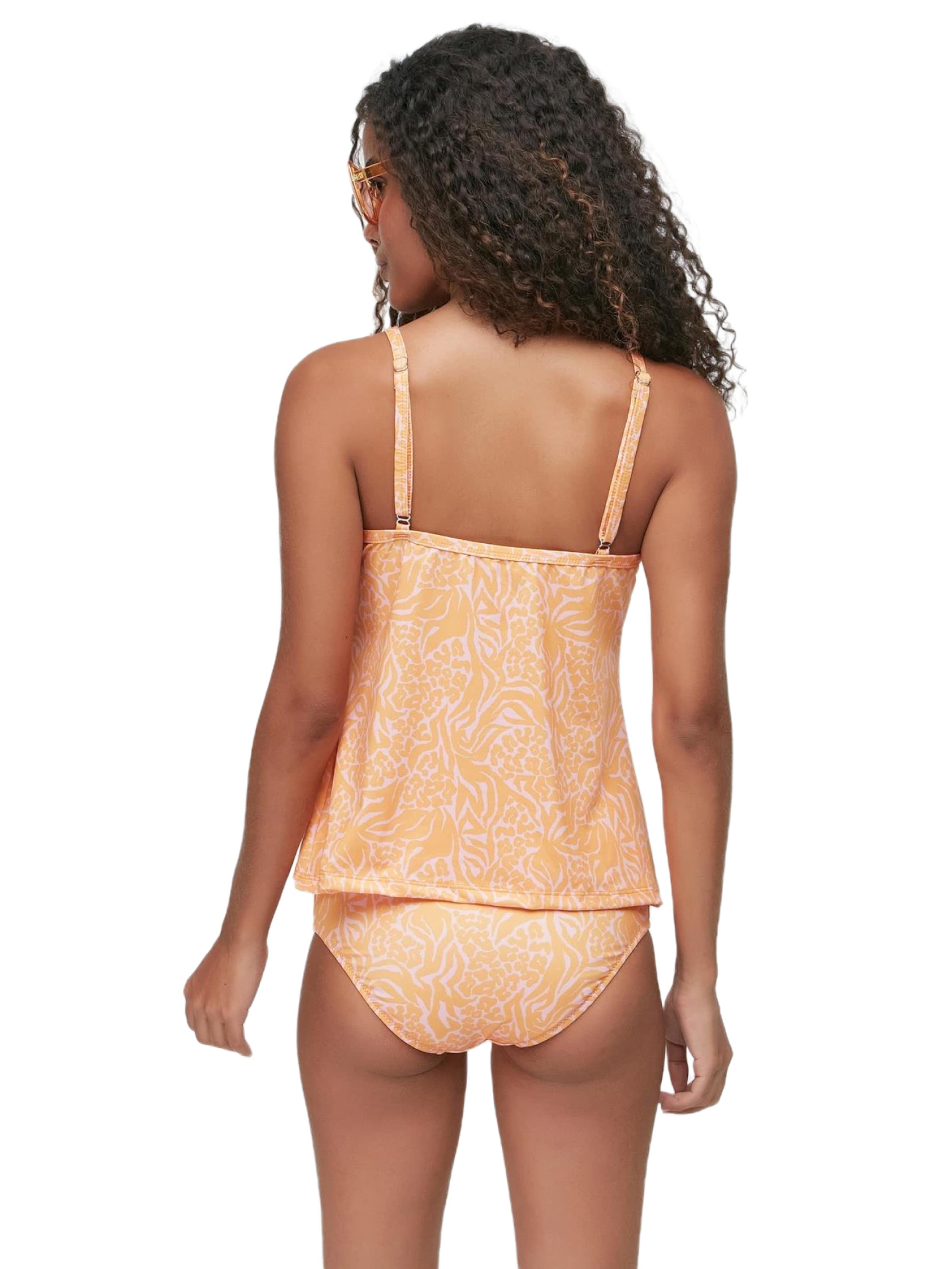 C&City Bustier Tankini 'Mayo' in Oranje