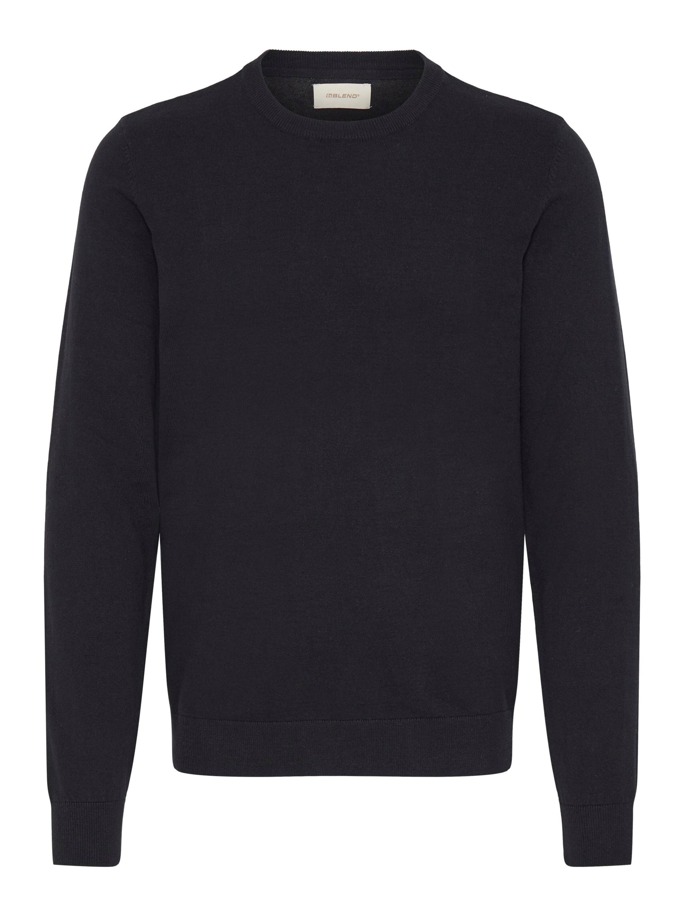BLEND Trui ' BHBRYAN ' in Zwart: voorkant