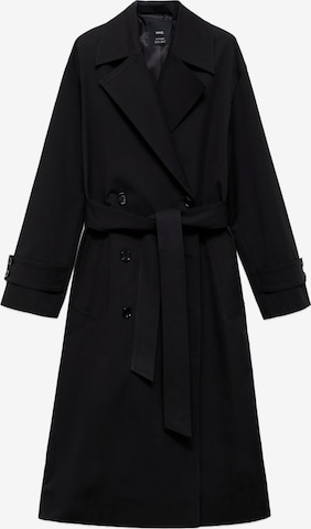 MANGOPrijelazni kaput 'Angela' - crna boja: prednji dio