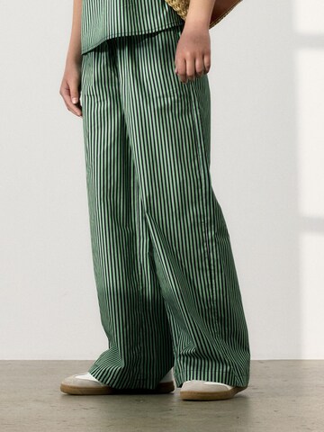 Wide Leg Pantalon NAME IT en vert