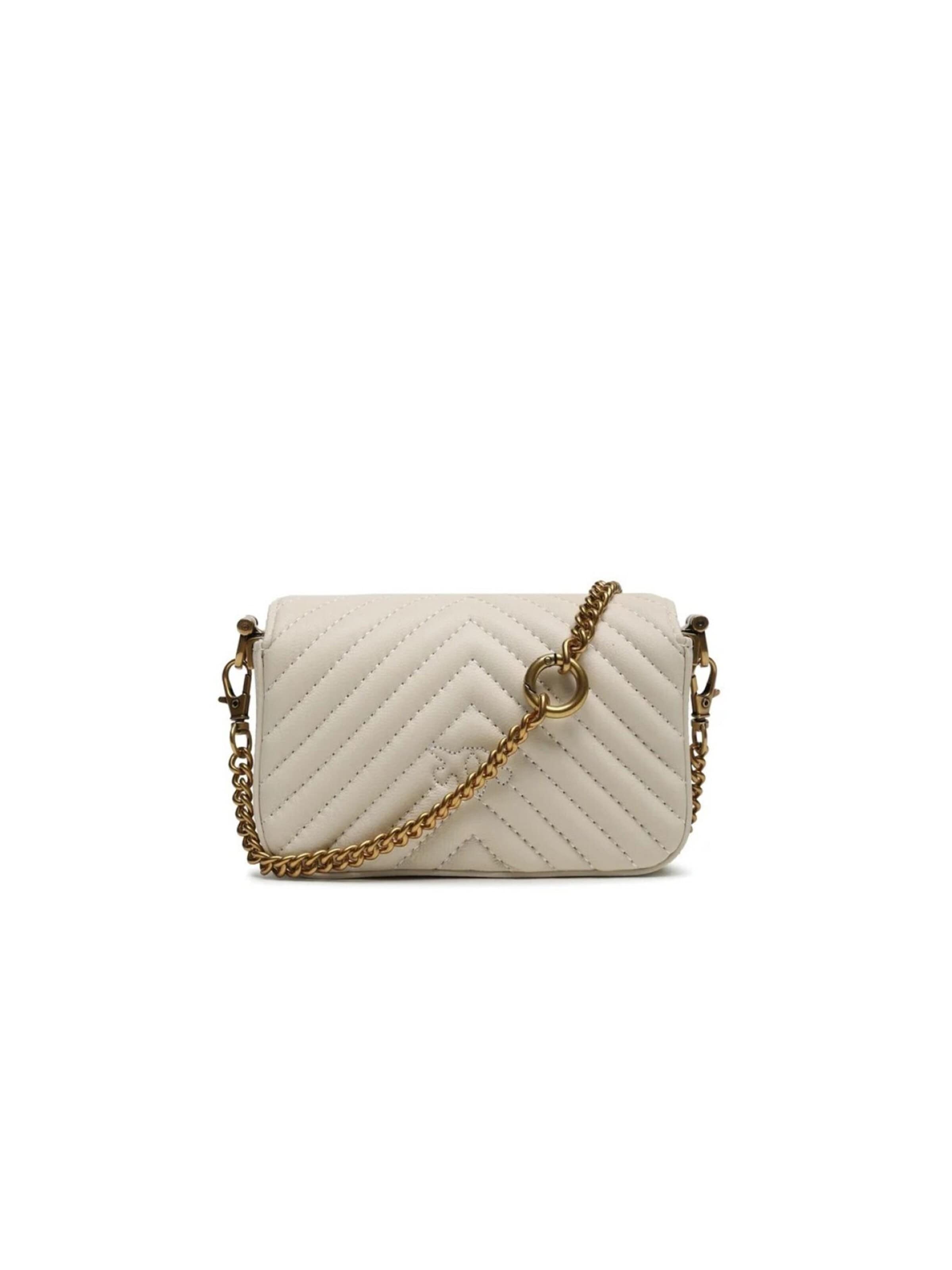 PINKO - Bolso de hombro 'Pinko Crossbody Bag Black' en blanco