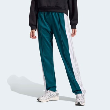 ADIDAS ORIGINALS Loose fit Pants 'Adibreak' in Green: front