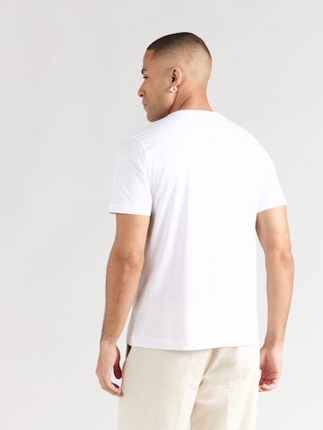 T-Shirt La Martina en blanc : derrière