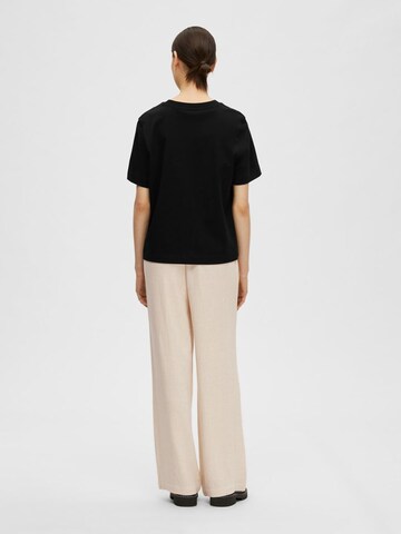 SELECTED FEMME Majica 'SLFEssential' | črna barva