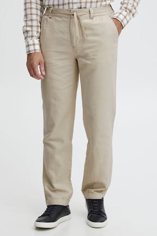 Casual Friday Regular Pants 'Pandrup' in Brown: front