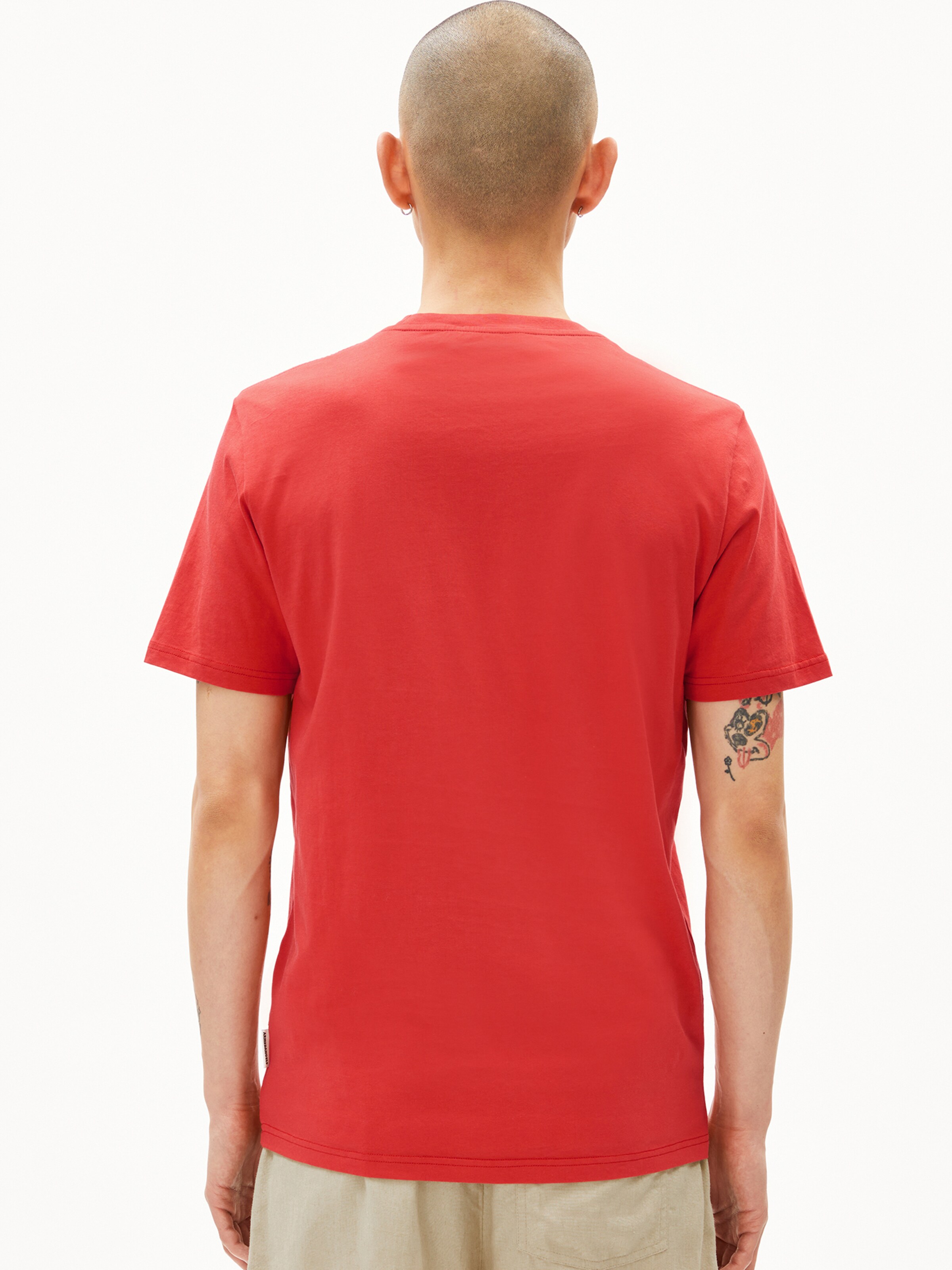 ARMEDANGELS Regular Fit T-Shirt JAAMES in Orange: Vorderseite