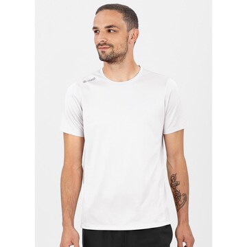 T-Shirt fonctionnel 'Run 2.0' JAKO en blanc : devant